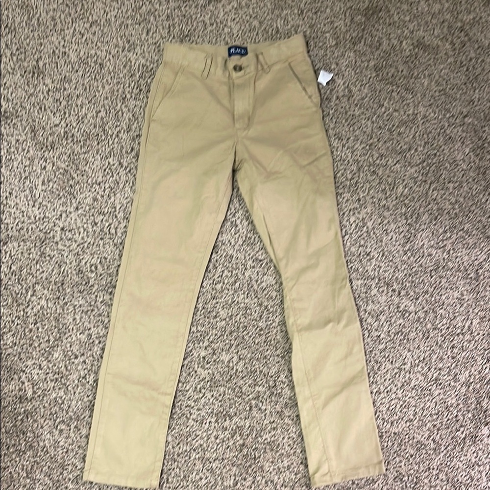 Kids place size 12 slim khaki slacks